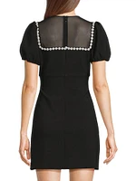 Phoebe Short-Sleeve Minidress