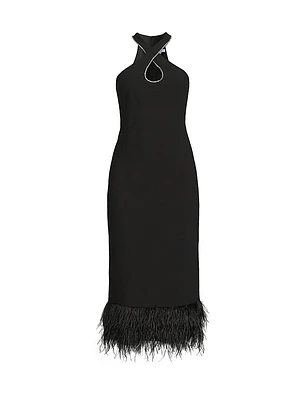 Hadley Halterneck Midi-Dress