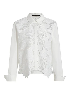 Brodie Embroidered Lace Blouse