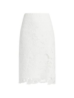 Nala Lace Pencil Skirt