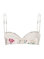 Magdalena Orquidea Embellished Bikini Top