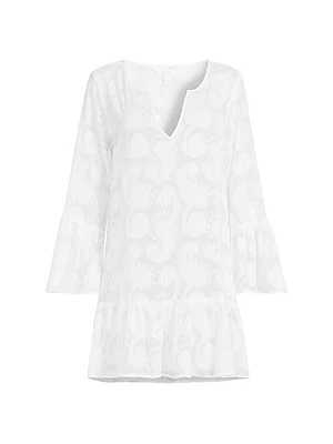 Shenzi Jacqaurd Cover-Up Dress