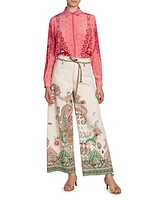 Medallion Fiore Tunic Top