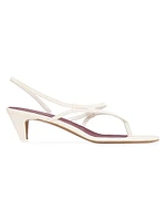 Safi Leather Slingback Sandals