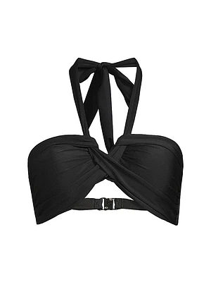 Arielle Bandeau Halter Bikini Top