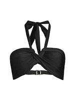Arielle Bandeau Halter Bikini Top