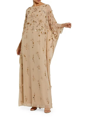 Embellished Trapeze Dress