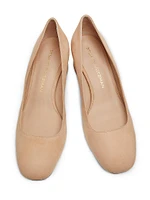 Maeve 50MM Suede Pumps