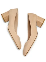 Maeve 50MM Suede Pumps