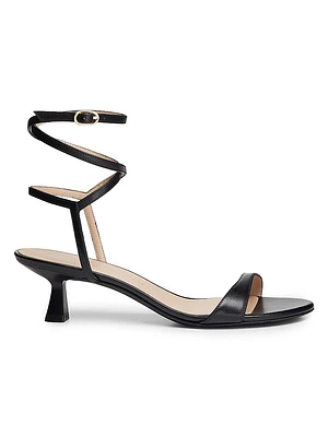 Nudist Wrap 50MM Leather Sandals