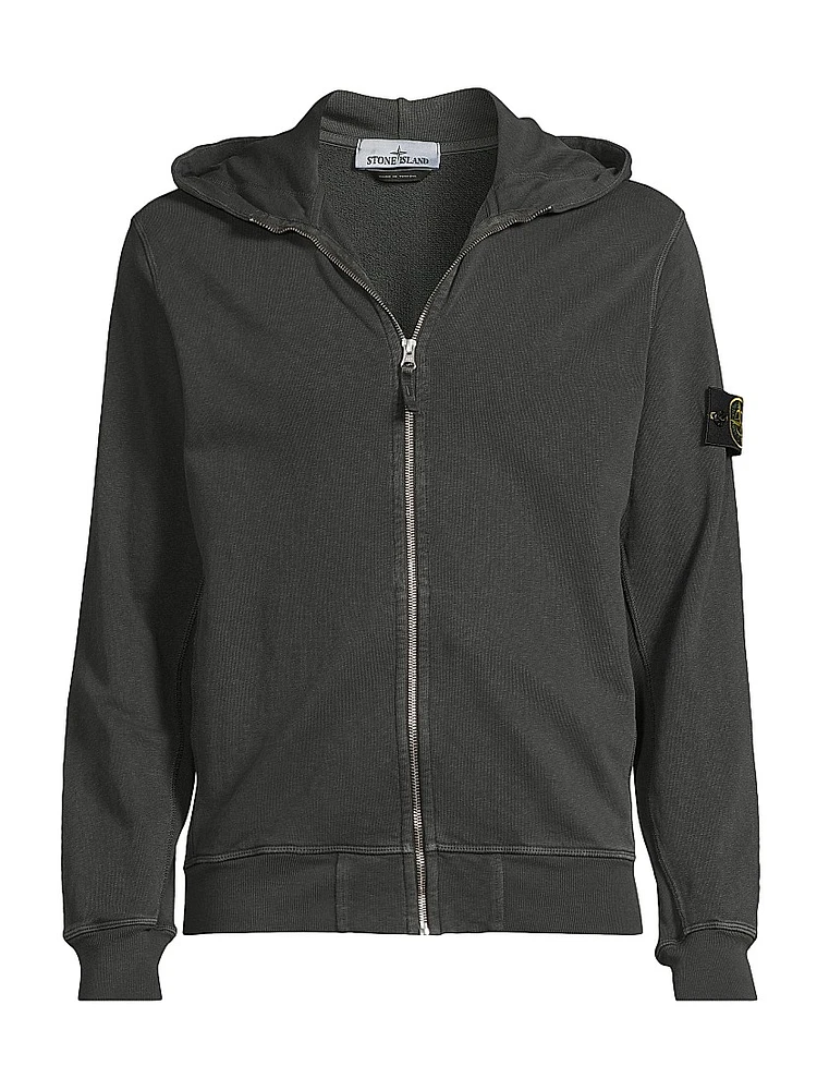 Cotton Fleece Full-Zip Hoodie