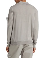 Ghost Long-Sleeve Polo Shirt