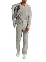 Ghost Long-Sleeve Polo Shirt