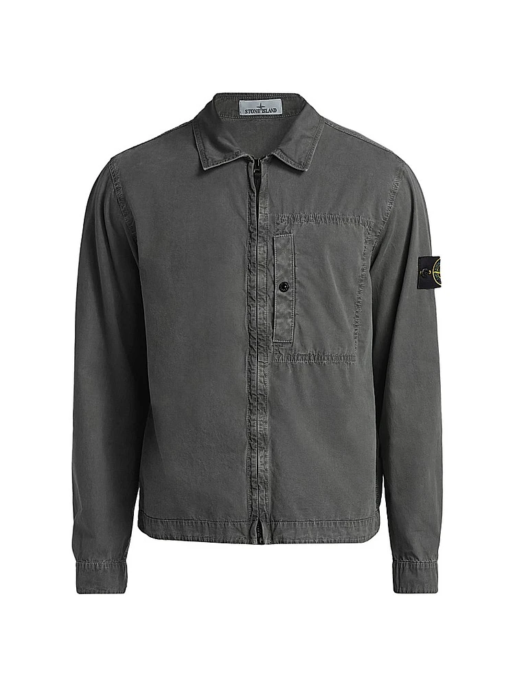 Cotton Canvas Overshirt