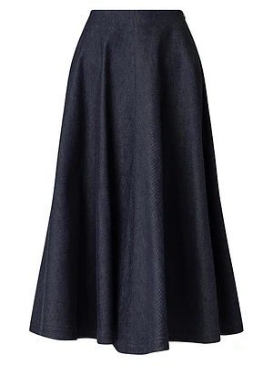 Varda A-Line Midi-Skirt