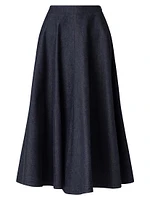 Varda A-Line Midi-Skirt