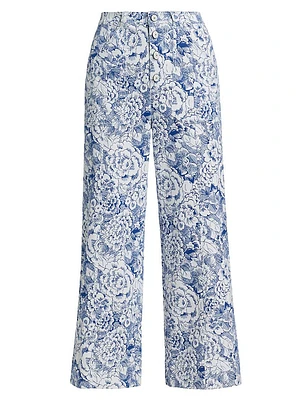 Sketchbook Floral Benji Pants