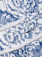 Mindie Sketchbook Floral Denim Minidress
