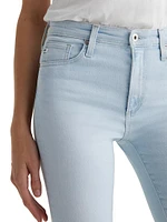 Farrah Boot-Cut Crop Jeans