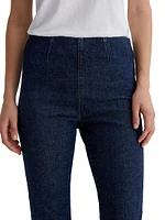 Farrah Boot-Cut Crop Jeans