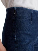 Farrah Boot-Cut Crop Jeans