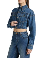 Yukon Denim Crop Jacket