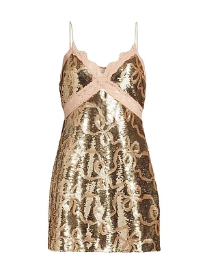 Finita Sequined Minidress
