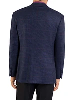 Woven Jacket with 2 Buttons