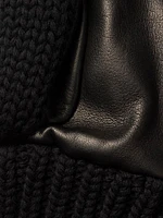 Wool and Nappa Leather Gloves