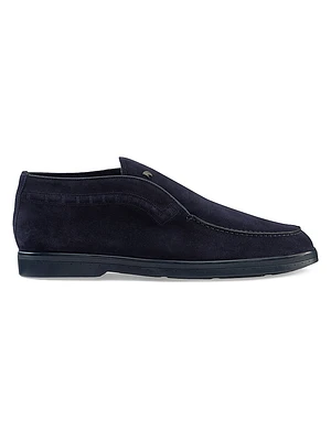 Suede Slip-On Chukka Boots