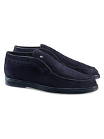 Suede Slip-On Chukka Boots