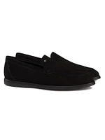 Suede Slip-On Loafers