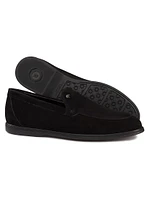 Suede Slip-On Loafers