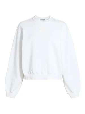 Essential Terry Puff Logo Sweatshirt