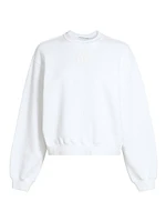 Essential Terry Puff Logo Sweatshirt