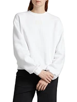 Essential Terry Puff Logo Sweatshirt