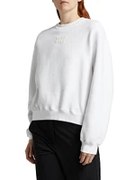 Essential Terry Puff Logo Sweatshirt