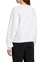 Essential Terry Puff Logo Sweatshirt