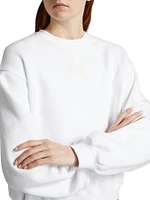 Essential Terry Puff Logo Sweatshirt