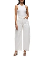 Bailey Relaxed Barrel-Leg Jeans
