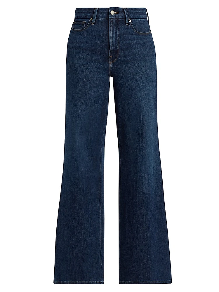 Soft Tech Good Waist Palazzo Jeans