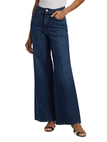 Soft Tech Good Waist Palazzo Jeans