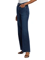 Soft Tech Good Waist Palazzo Jeans