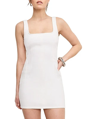 Denim Shift Dress