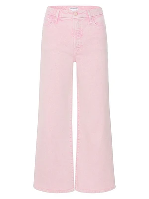 Good Waist Cropped Palazzo Jeans