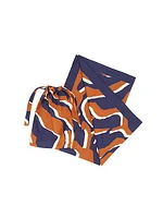 Ile Printed Silk-Cotton Sarong