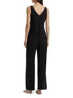 Cotton Double V Jumpsuit