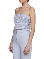 Talia Strapless Top