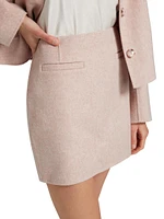 Candela Wool Miniskirt