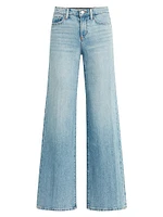 The Lou Low-Rise Wide-Leg Jeans